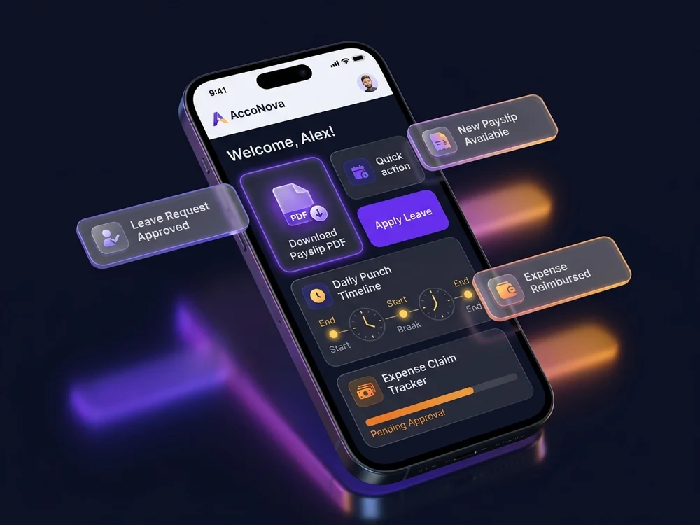 Upcoming AccoNova native Android application interface
