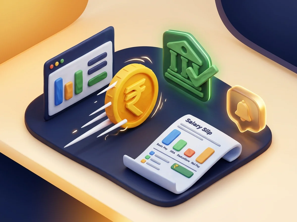 Simple, accurate payroll with PF, ESI, and taxes